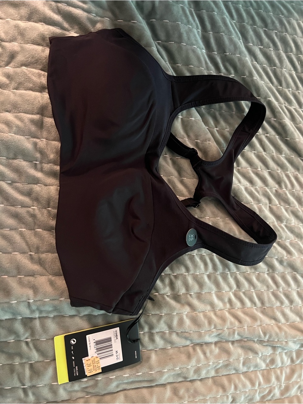 Nike Black Women's High-Impact Sports Bra (A-C)